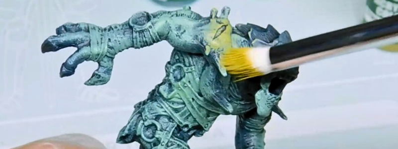 Can you completely drybrush a miniature? - Tips